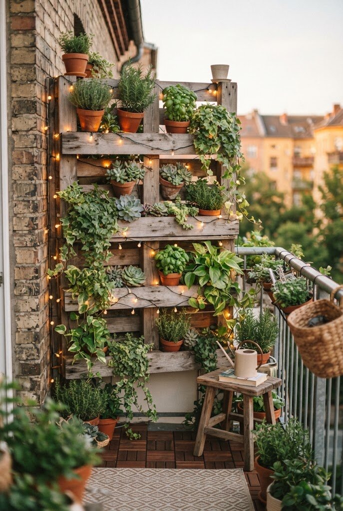 Vertical Gardening Solutions For Tiny Balconies