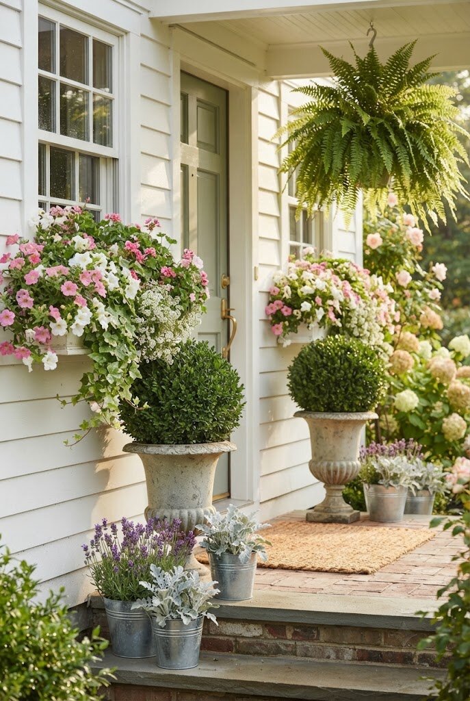 Best Front Porch Plants And Flowers For Year-Round Color