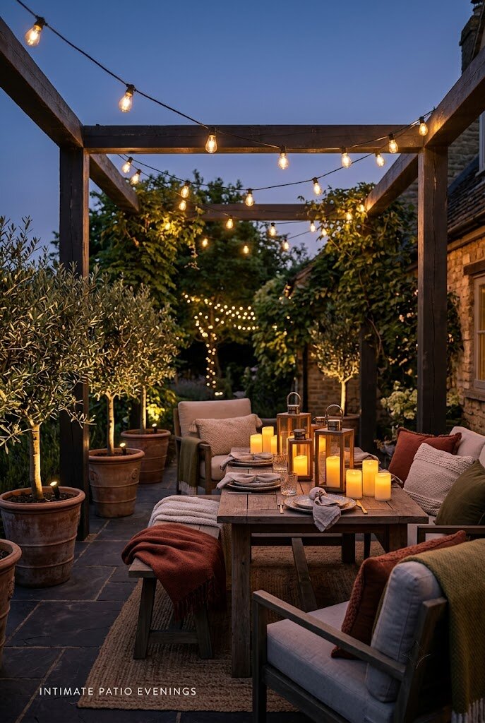 Outdoor Patio Lighting Ideas For Cozy Evenings