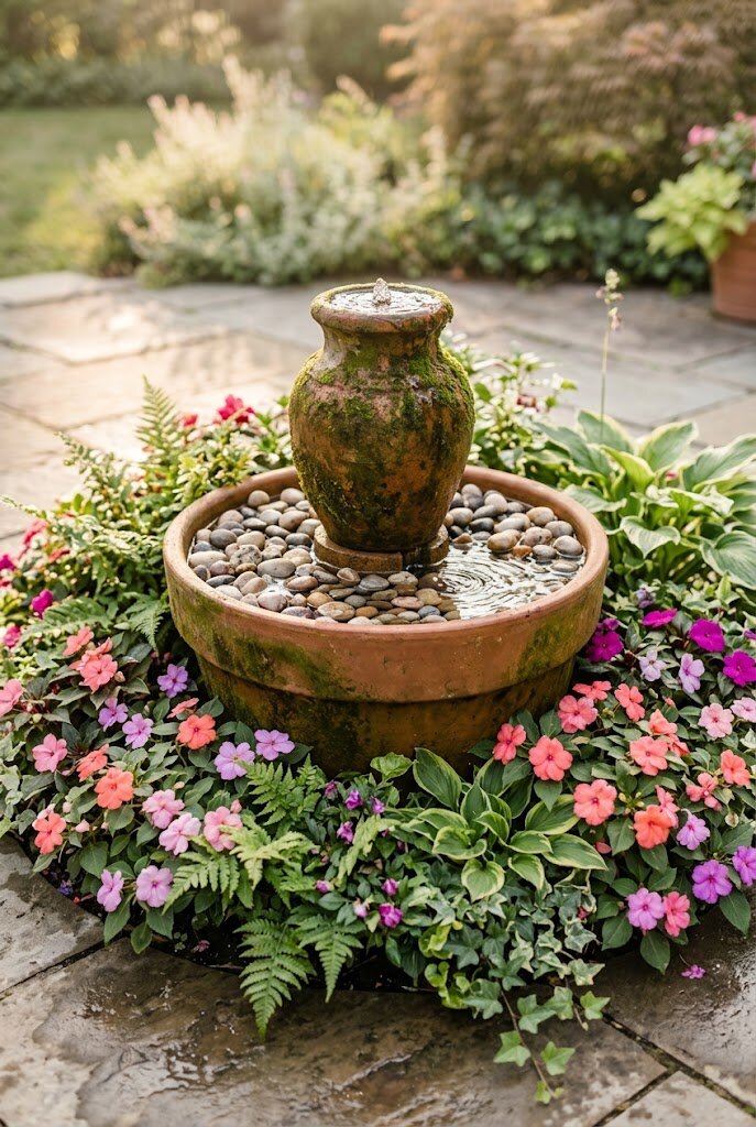 DIY Garden Fountain Ideas Anyone Can Build