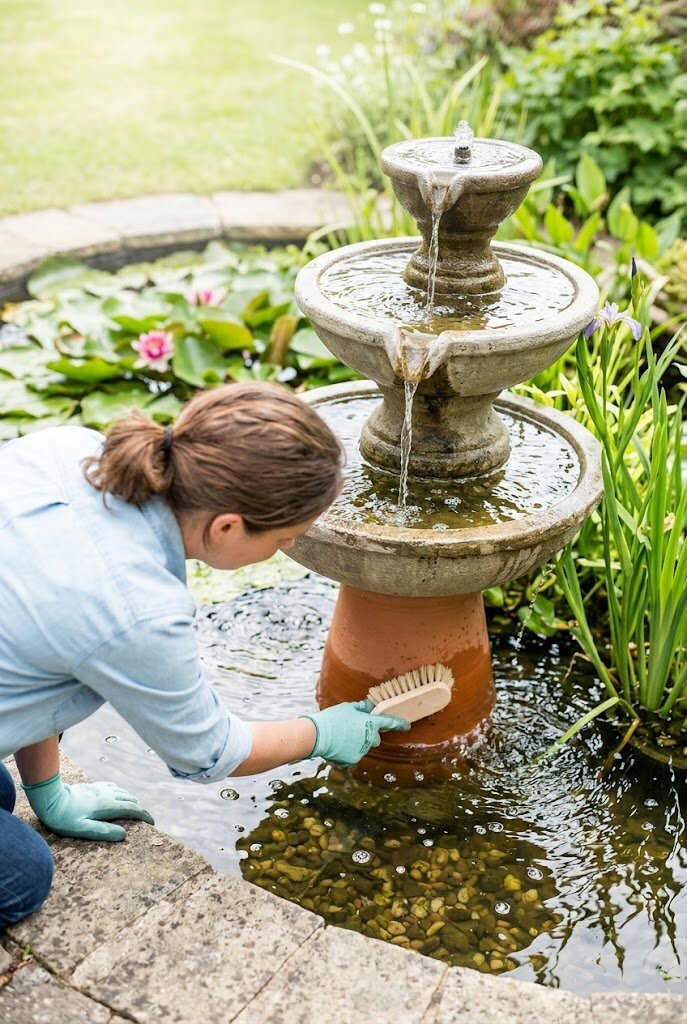 How To Maintain Outdoor Water Features