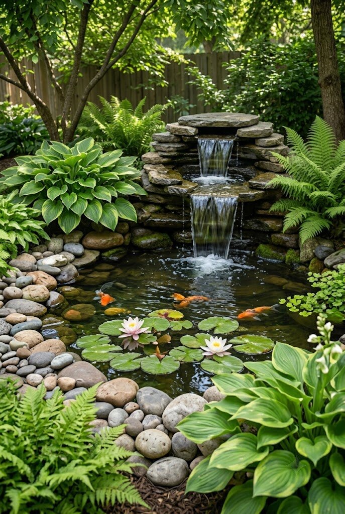 Outdoor Water Feature Ideas For Small Backyards