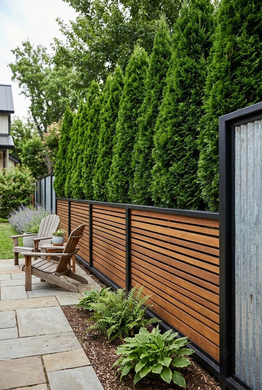 reclaimed wood fence boards with rustic weathered character